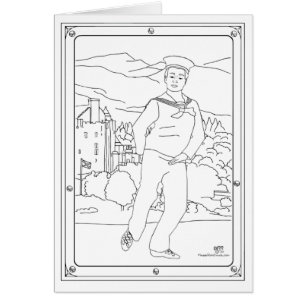 Schottischer Hochlandtänzer