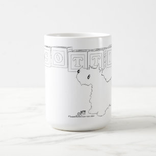 Schottischer Hund Kaffeetasse