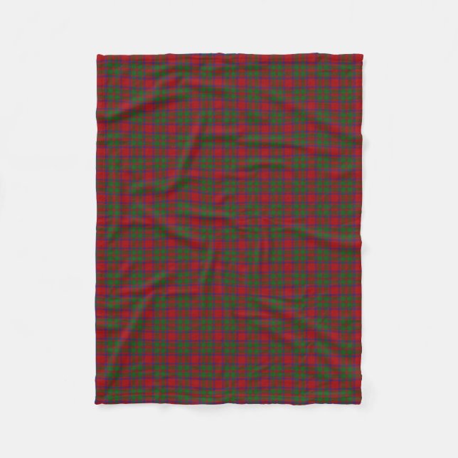 Schottischer KlassikerTartan ClanMacKintosh Fleecedecke (Vorderseite)