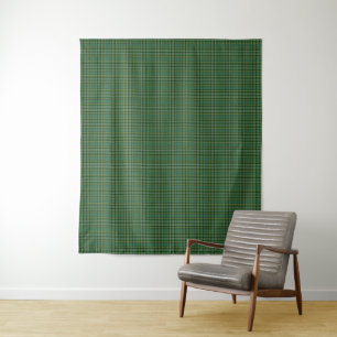 Schottischer Leidenschafts-Clan Currie Tartan Wandteppich