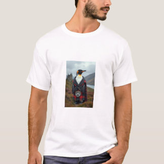 Schottischer Penguin in einem Kilo T-Shirt