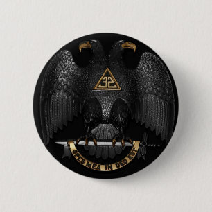 Schottischer Ritus 32 Grad-Maurer Eagle Button