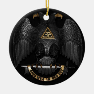 Schottischer Ritus 32 Grad-Maurer Eagle Keramikornament