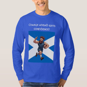 Schottischer Rugby-Held T-Shirt