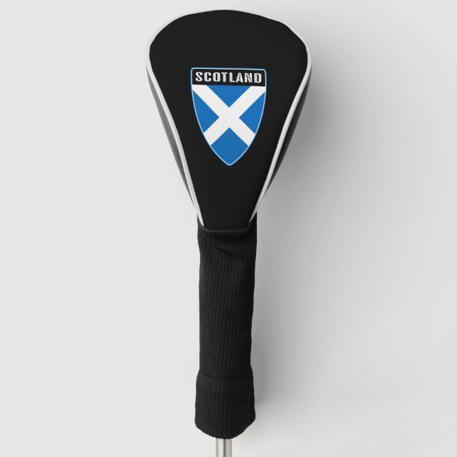Schottischer Schild Golf Headcover (Vorderseite)