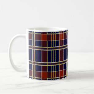 schottischer Schottenmuster-Kaffeebecher Kaffeetasse