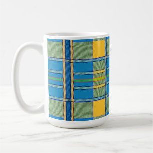 schottischer Schottenmuster-Tassenbecher Kaffeetasse