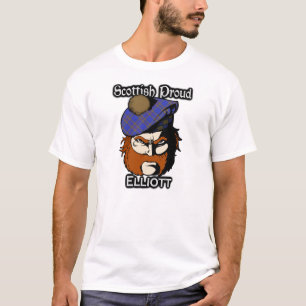 Schottischer stolzer Clan-ElliottTartan T-Shirt