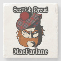 Schottischer stolzer Clan MacFarlane Tartan