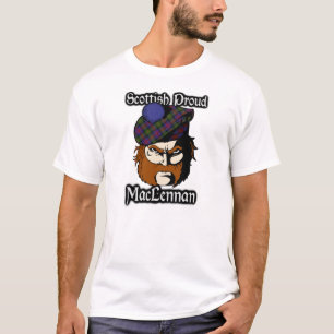 Schottischer stolzer Clan MacLennan Tartan T-Shirt