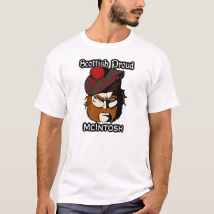 Schottischer stolzer Clan McIntosh Tartan T-Shirt
