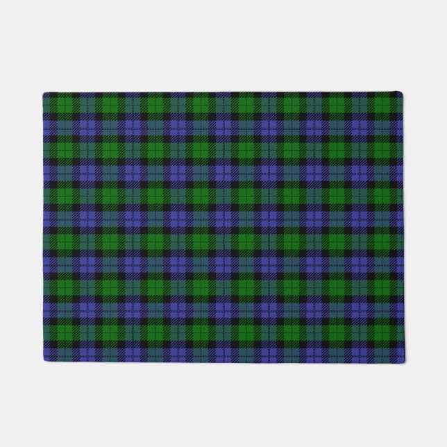 Schottischer Tartan Fußmatte (Vorderseite)