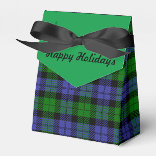 Schottischer Tartan Geschenkschachtel