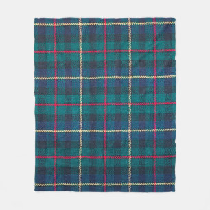 Schottischer Tartan-Hintergrund - kariertes Webdes Fleecedecke