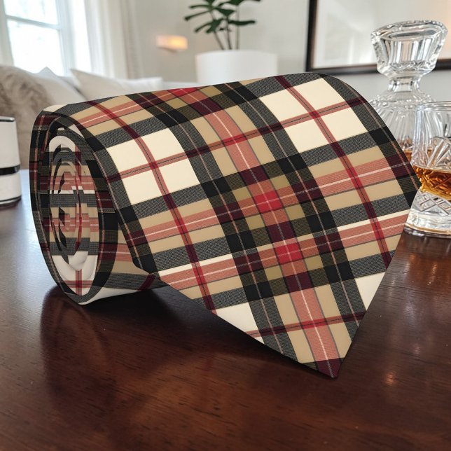 Schottischer Tartan-Karo-Halsschal nach Maß Krawatte (Von Creator hochgeladen)