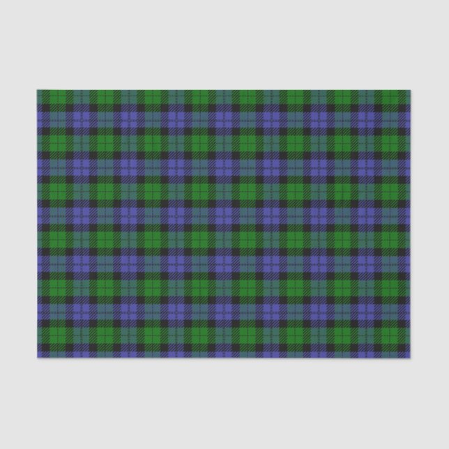 Schottischer Tartan Seidenpapier (Vorderseite)
