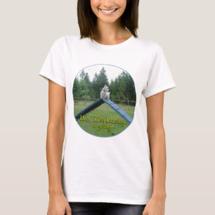 Schottischer Terrier Agility-Design T-Shirt