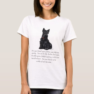 Schottischer Terrier-Andenken - WEIBLICH T-Shirt