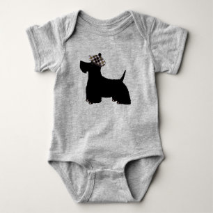 Schottischer Terrier Baby Bodysuit Strampler