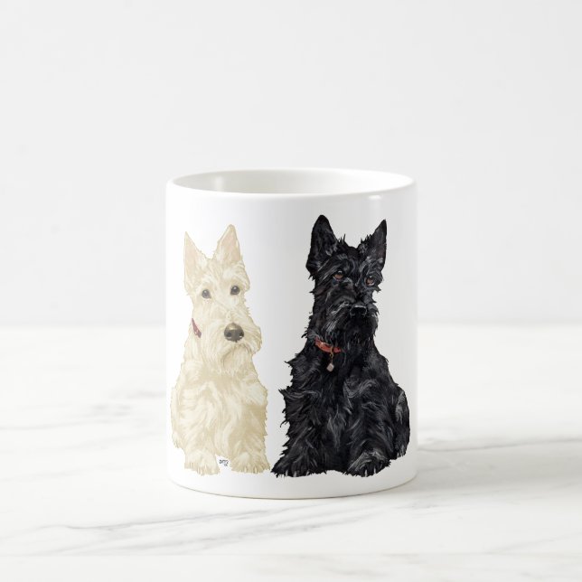Schottischer Terrier Becher Kaffeetasse (Mittel)