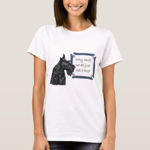 Schottischer Terrier Fragen Leben T-Shirt