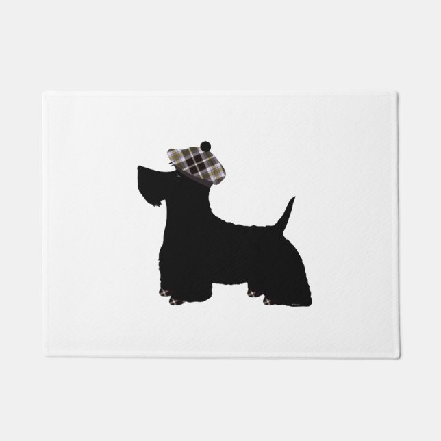 Schottischer Terrier Fußmatte (Vorderseite)