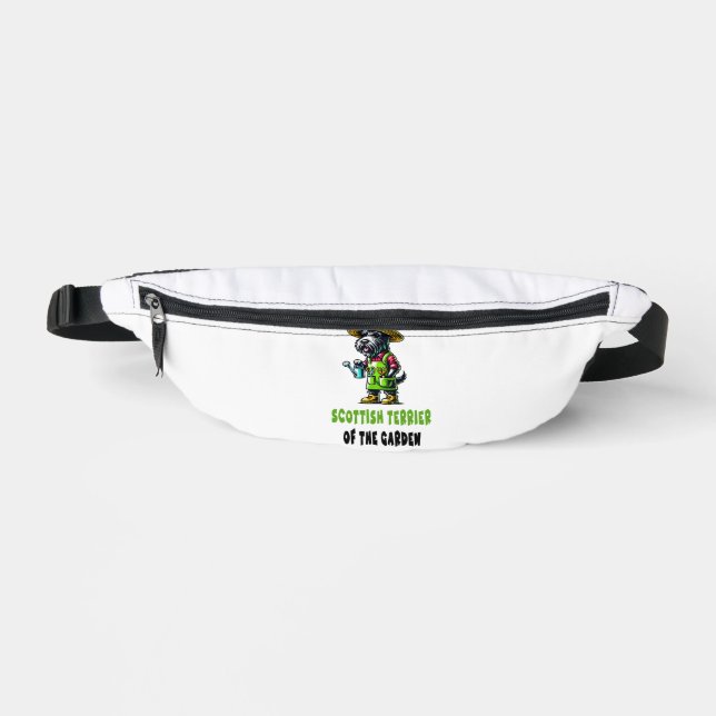 Schottischer Terrier Gärtner Bauchtasche (Vorderseite)