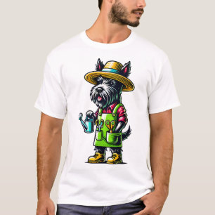 Schottischer Terrier Gärtner Kopie T-Shirt
