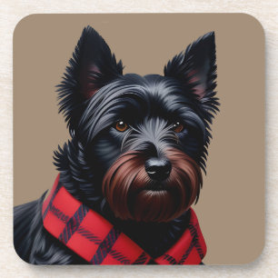 Schottischer Terrier Getränkeuntersetzer
