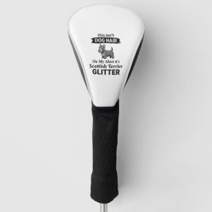 Schottischer Terrier Glitter Lustiges Hunde-Liebha Golf Headcover