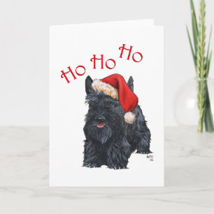 Schottischer Terrier-Grußkarte Karte