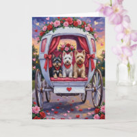 Schottischer Terrier Hund Valentinstag 