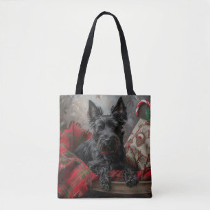 Schottischer Terrier Hund Weihnachtsfestlich