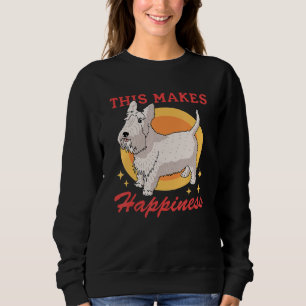 Schottischer Terrier Hunde Hundebesitzer Schottisc Sweatshirt