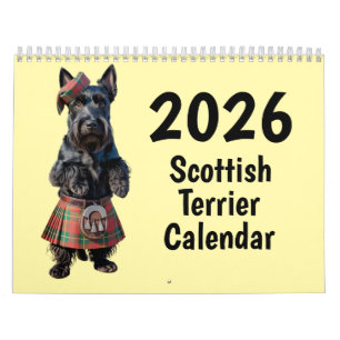 Schottischer Terrier-Kalender Kalender