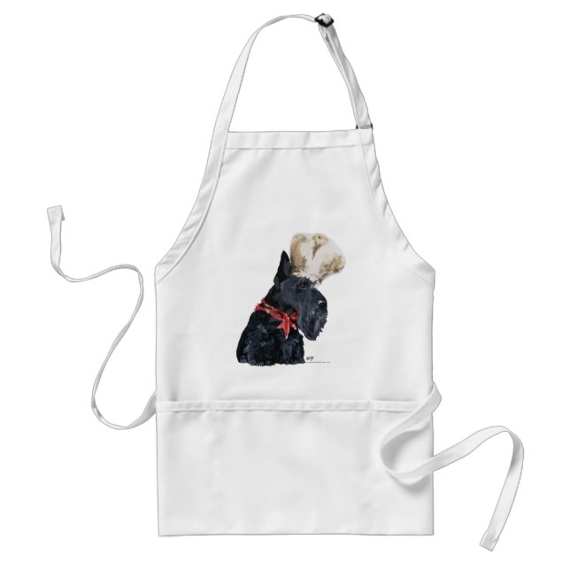 Schottischer Terrier Koch Schürze (Vorne)