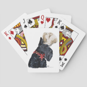 Schottischer Terrier Koch Spielkarten