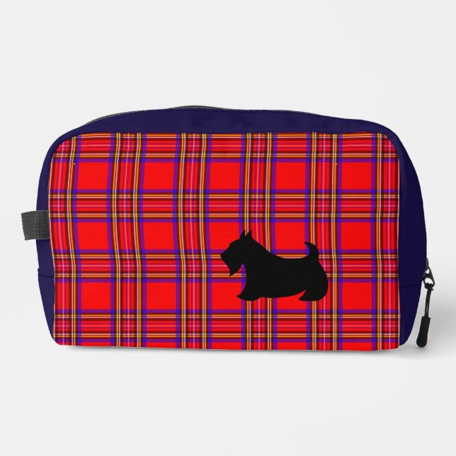 Schottischer Terrier-Kulturtasche Waschbeutel (Vorderseite)