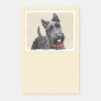 Schottischer Terrier Malerei - Süße originelle Hun