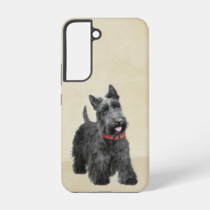 Schottischer Terrier-Malerei - Süße originelle Hun Samsung Galaxy Hülle
