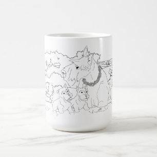 Schottischer Terrier-Mama Kaffeetasse