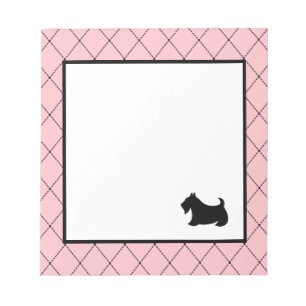 Schottischer Terrier Notizblock