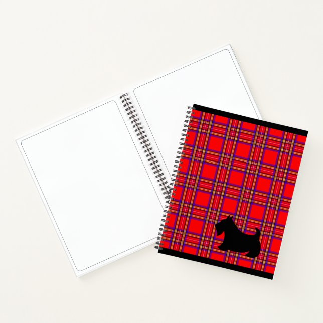 Schottischer Terrier Notizbuch Skizzenbuch Geschen (Innenseite)