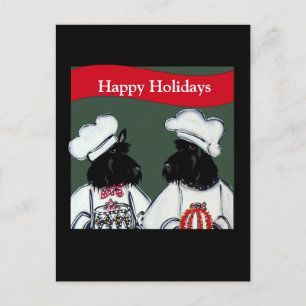 Schottischer Terrier Postkarte