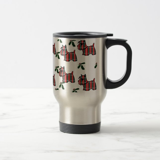 SCHOTTISCHER TERRIER REISEBECHER (Rechts)