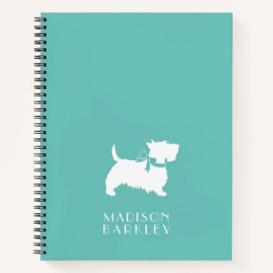 Schottischer Terrier Scotty Hund Welpe Scottie Not Notizbuch