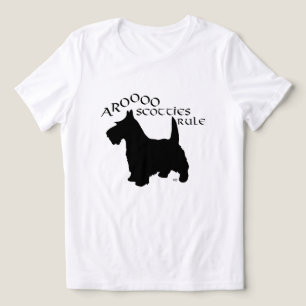Schottischer Terrier Tri-Blend Shirt