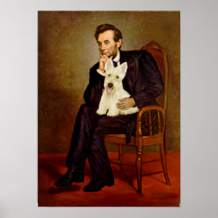 Schottischer Terrier (W5) - Lincoln Poster