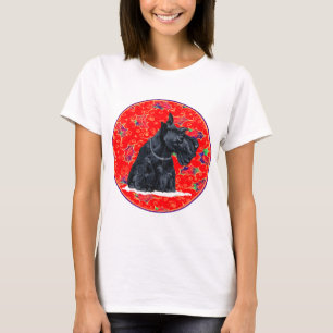 Schottischer Terrier Weihnachten T-Shirt
