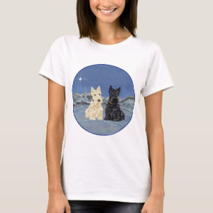 Schottischer Terrier Weihnachten T-Shirt